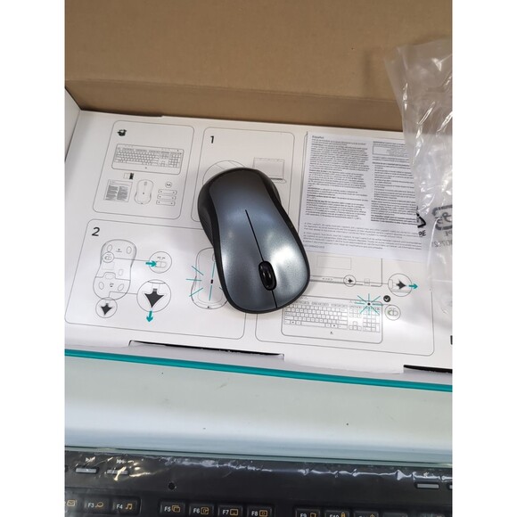 Logitech Wireless Combo Mk520 With Keyboard Laser Mouse & Receiver (920-002553) - Picture 5 of 11